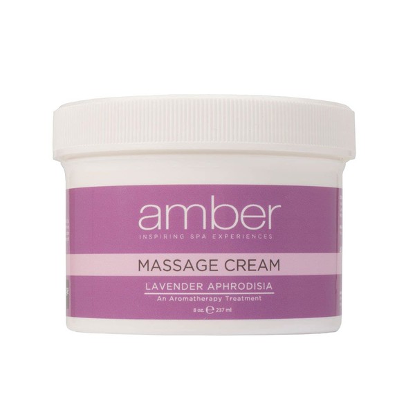 Amber Massage & Body Lavender Massage Cream 8 oz.