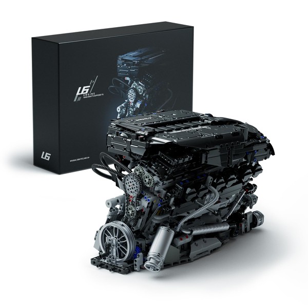 Nifeliz L6 Engine Building Set, Advanced Collector’s Engine Model Toy,