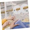 Ciieeo 50Pcs Clothes Dividers with Marker Pen Wardrobe Hangers for