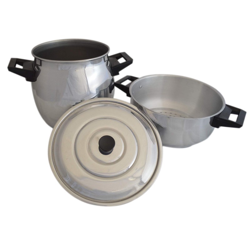 Couscoussier 6 Liter Moroccan Steamer Pot Imported from Morocco Couscous