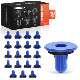 A-Premium 20PCS Nylon Tail Light Grommet Retainer Clips with Sealer Compatible with Honda Civic 2012-2015, Accord 2008-2012, HR-V HRV 2016-2023 & Acura ILX 2013-2022, RLX 2014-2017 - For 8mm Hole