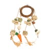 Rabbits Cage Hanging Chew Toys Safe Teeth Grinding Healthy Bunny