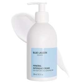 Blue Lagoon Skincare Mineral Intensive Cream – Psoriasis Cream & Psoriasis Treatment for Skin – Rich Moisturizer with Seawater, Hydrates, Soothes, Prevents Dry Skin, 300ML