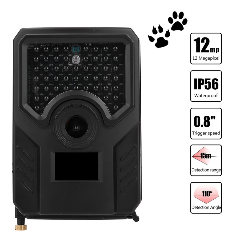 Outdoor Waterproof 1080P 12MP Hunting Trail Camera Wildelife Infrared Photo