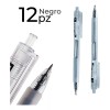 Jands Distribution Pluma De Gel Retráctil 12 Piezas Bolígrafo Lapicero