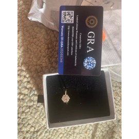 Unbranded Vintage Style Moissanite Engagement Ring, 925 Sterling Silver, 1/2/3 Carat Class