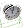 Art Deco Style Square Glass mantle clock