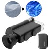 LED Currency Detector Lamp 200‑240X Jewelry Diamond Identification Magnifying Glass