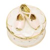 Jeweled Ballet Shoes Trinket Boxes Exquisite Compact Decorative Trinkets Jewelry