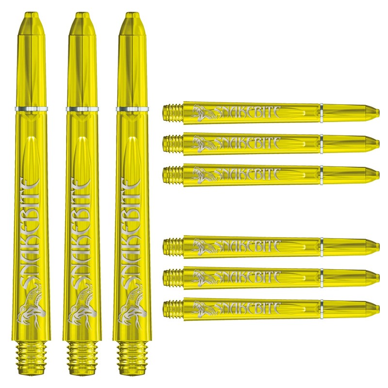 RED DRAGON Peter Wright Snakebite Signature Polycarbonate Yellow Medium Dart