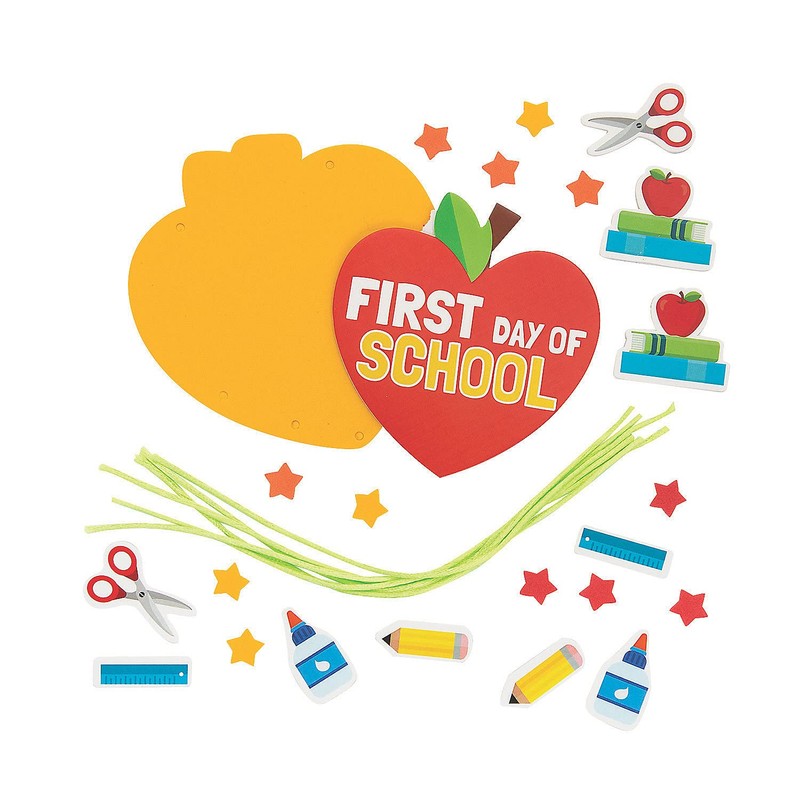 Fun Express First Day of School Mobile Craft Kit -