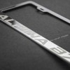 PS-AUTO Mirror Polished Stainless Steel Laser Engraved License Plate Frame