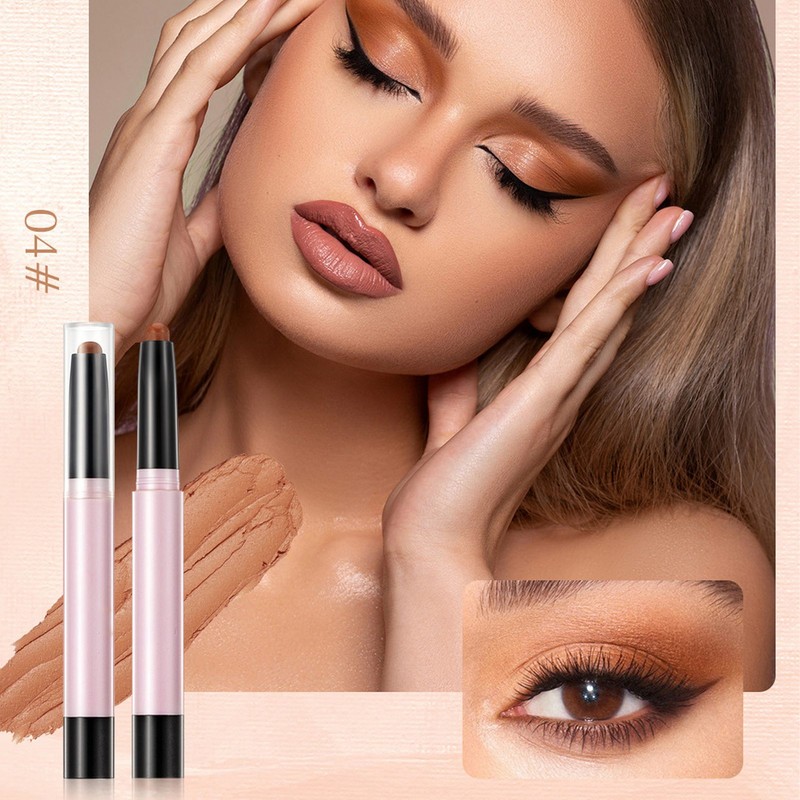 12pcs Eye Shadow Stick Waterproof Eyeshadow Stick Matte Eye Shadow