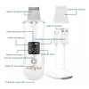 Ezzyso Limpiador Ultrasónico Scrubber Facial Skin Peeling Portatil