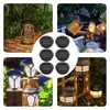 Mineup Pack of 6 Solar Lights Replacement Parts, 8 cm