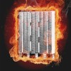 Electric Space Heater PTC Fast Heating 400/900W Heater Tip Over