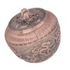 Tea Canister Metal Loose Tea Storage Container Airtight Tea Bag