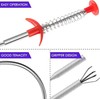 Flexible Grabber Claw Pick Up Reacher Tool 4 Claws Bendable