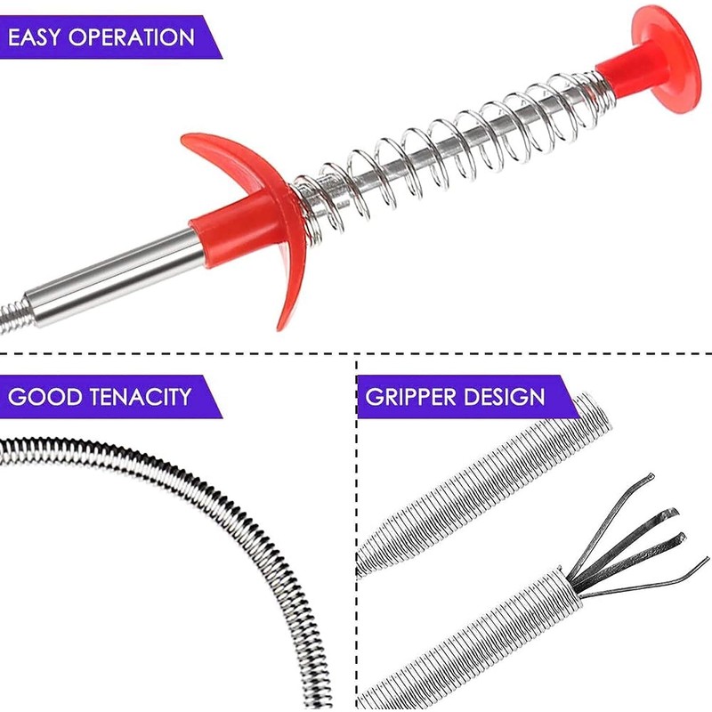Flexible Grabber Claw Pick Up Reacher Tool 4 Claws Bendable