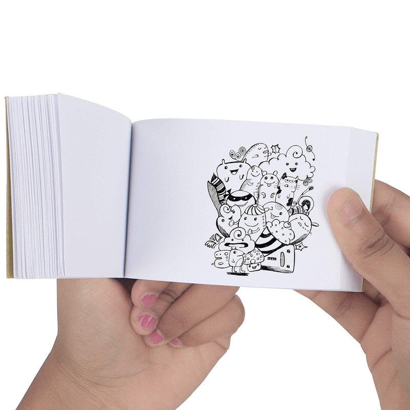 Belle Vous Flipbook Paper Kraft Paper Pad Blank (Pack of