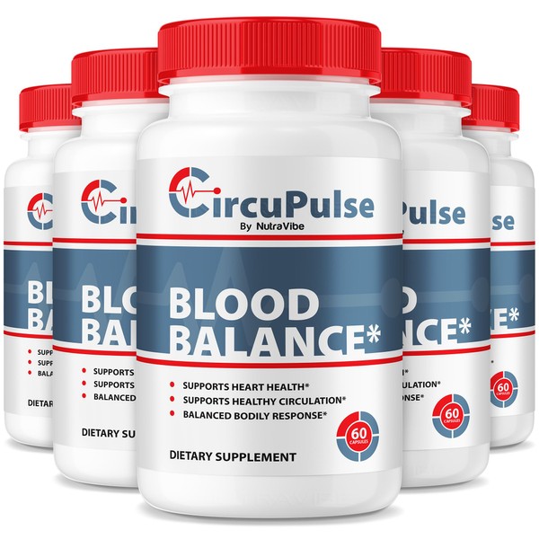 NutraVibe (5 Pack) CircuPulse – Official Circulation & Energy Support