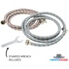 Washing Machine Hoses (10FT) - 90° Elbow - OCTAGON Connections