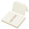 PATIKIL 50Pcs Wedding Place Cards, Laser Cut Rose Table Place