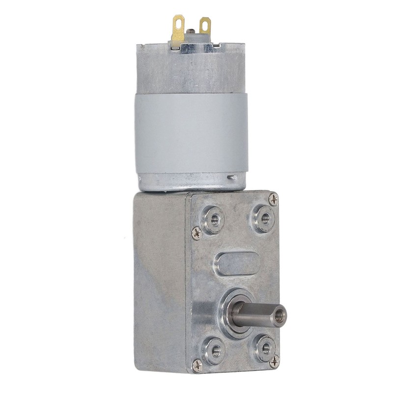 DC24V 5RPM Speed Reduction Motor 4632‑385 Worm Gear Self Locking