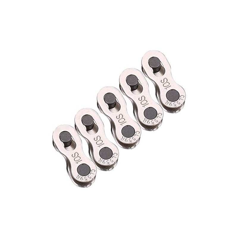 Keenso 5 Pairs Bicycle Chain Connectors, High Performance Bicycle Quick