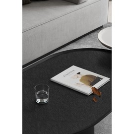 Safiyya 17.3" X 118" Peel and Stick Wallpaper Black Silk Contact Paper Textured Wallpaper Peel and Stick Modern Solid Color Wallpaper for Bathroom Vinyl Rolls