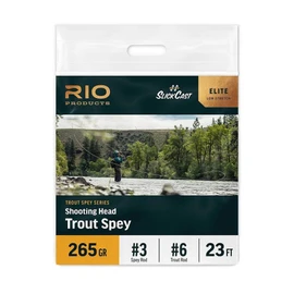 RIO Elite Trout Spey Shooting Head - 350gr - #5 - 23ft / 7m