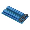 Relay Module 16 Channel with Optocoupler Protection Power Supply High