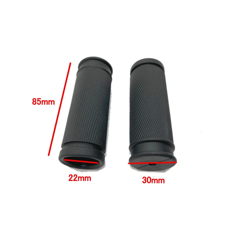 Beatus Bicycle Handle Grip Anti-Slip Rubber Basic Design Universal Short