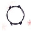 DOITOOL Rhinestone Drop Resistance Watch Protective Case Hollow Out Design