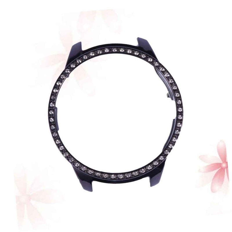 DOITOOL Rhinestone Drop Resistance Watch Protective Case Hollow Out Design