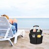TeJoyce 17L Foldable Cleaning Caddy with Handle, Cleaning Bucket Organizer,