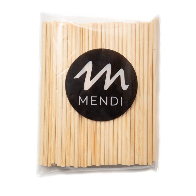 100 Wooden Sticks, 20 cm Long