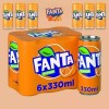 Fanta European FANTA Orange Soda Soft Drink- 6pack 330ml/each With
