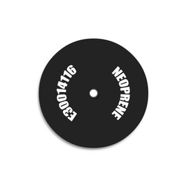 (100 Pack) Large Oil Resistant Neoprene Rubber Fender Washers - 3" OD x 1/4" ID x 1/16" Thickness Primal23 Industrial Endeavor Series Rubber Washers