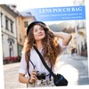 Tofficu 1Pc Shockproof Camera Lens Pouch Thickened Portable Photography Accessory