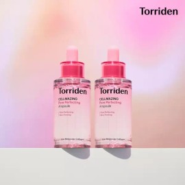 Toriden [SET] 토리든 셀메이징 저분자 콜라겐 모공 탄력앰플 30ml X 2개 (+다이브인 크림 20ml) [SET] Toriden Cell-Mazing Low Molecular Collagen Pore Elasticity Ampoule 30ml X 2 pcs (+ Dive In Cream 20ml)