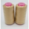 NICE FABRICS 2-Pack LIGHT GOLD Serger Sewing Machine Thread 6000