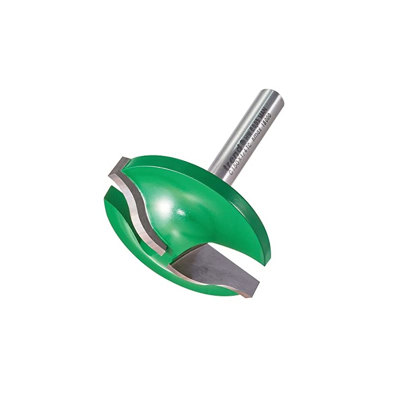 Trend CraftPro Panel Raiser Router Cutter Bit, 1/4 Inch Shank,