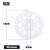 100Pcs Washers For Screws Plastic Washers Transparent Washers Insulating Fixings