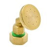MDEOOSKY 1 Pcs Brass Misting Spray Nozzle 8-Holes Adjustable Water