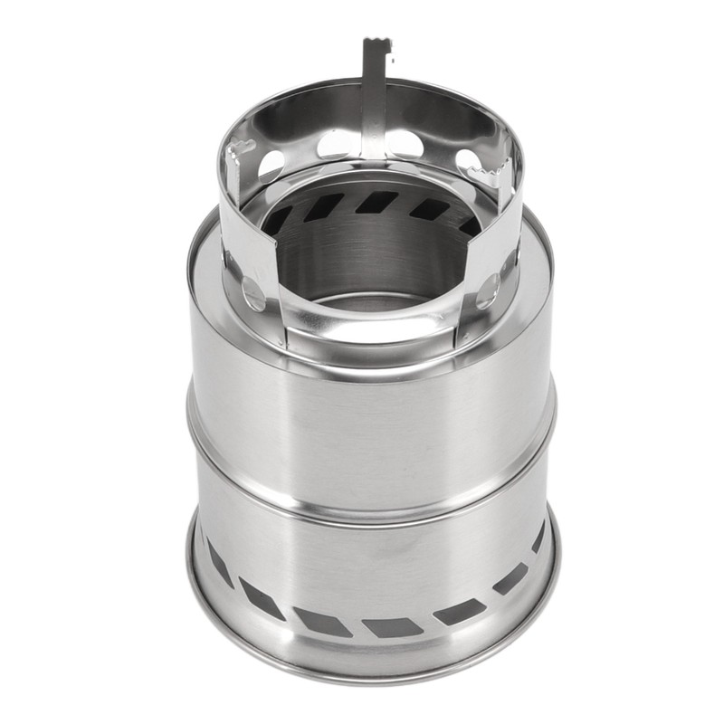 Mini Alcohol Stove for Camping Hiking Stainless Steel Campfire Stove