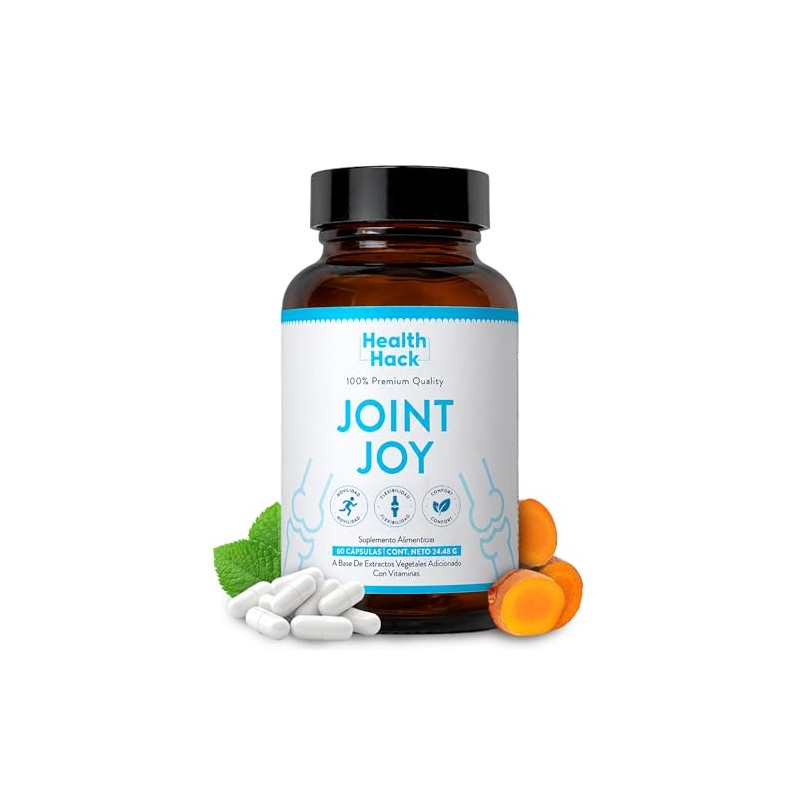 Joint Joy Cápsulas Glucosamina Colágeno Msm Articulaciones Health Hack Ácido