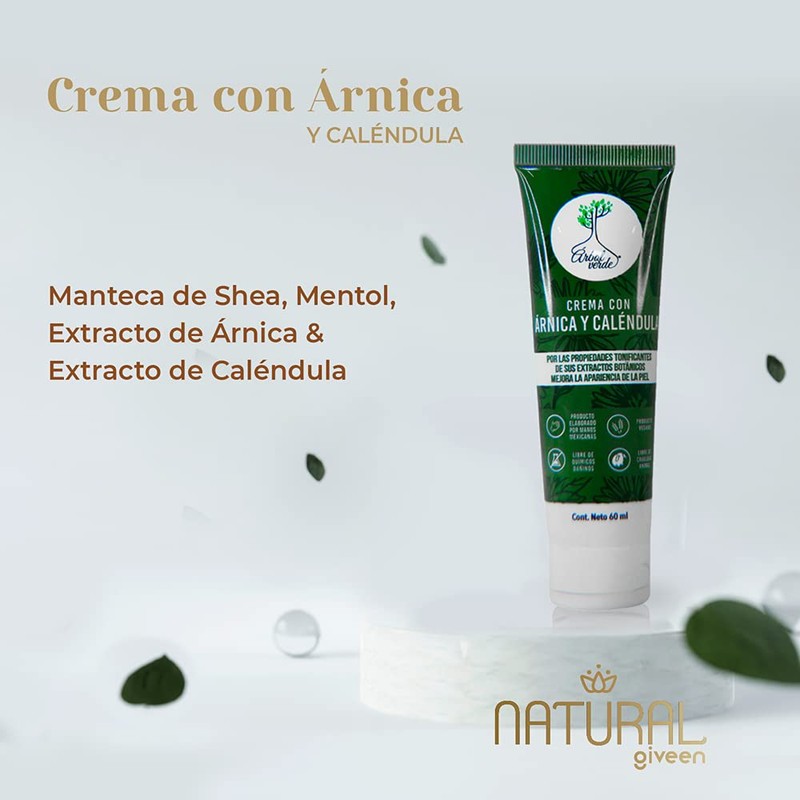Crema De Árnica Árbol Verde