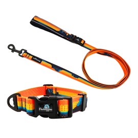 Pawhuggies Pahaggis Shoulder Leash for Dogs, Collar, Leash Set, For Small Dogs, Medium Dogs, Large Dogs, Multi-functional, Both Hands Release, Durable, Adjustable, Pull Prevention, For Walks, Outings,
