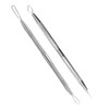 jaxiria 2 Pack 2-in-1 Pimple Extractor Removal Tools - Professional